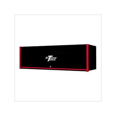 Extreme Tools RX Series 72-Inch Black Hutch with Red Trim