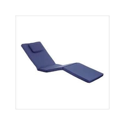 All Things Cedar Blue Chaise Chair Cushion