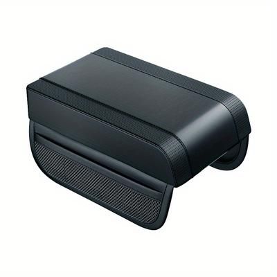 TEMU 1pc Car Armrest Box Heightening Pad, Universal Car Armrest Box With Storage Bag, Car Central Memory Cotton Elbow Support Armrest Box Pad