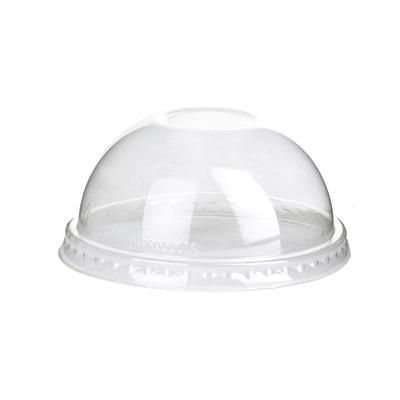 Eco Products EP-DLCC-22 GreenStripe Dome Lid for 12 to 22 oz Cold Cups - PLA, Clear