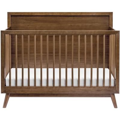 Babyletto Palma 4-in-1 Convertible Crib w/Toddler Bed Conversion Kit - Natural Walnut