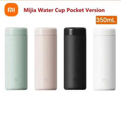 Xiaomi Mijia Water Cup Pocket Version 350mL Vacuum Thermos Cup Travel Portable Insulated Bottle Keep