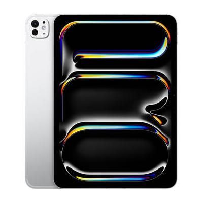Apple 11" iPad Pro M4 Chip (Standard Glass, 256GB, Wi-Fi Only, Silver) MVV93LL/A