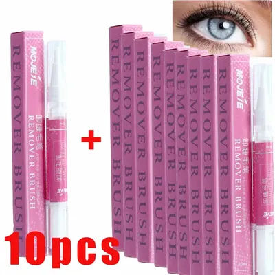 1/3/5/10 PCS Grafting Eyelash Extension Glue Remover Pen Non-irritating Plant Lashes Gel Remover Adhesive For Makeup Tools