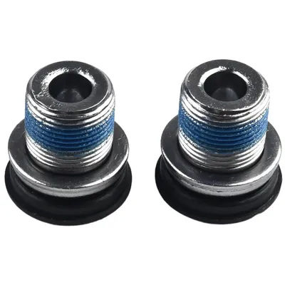 2PCS/Set Bicycle Screw Waterproof Crank Bolt M15 For ISIS Axle For Bosch ForBrose Bike Bottom Bracket Axle Accessories Parts