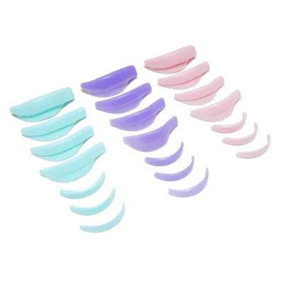 7Pairs/pack Eyelash Perming Pad Silicone Eyelashes Perming Curler Reusable Lash Lift Shield Pads Eyelash Lifting Tools