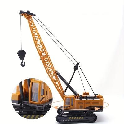 TEMU High Quality Children's Engineering Car Toy Truck Excavator Crane Truck Simulation Car, As Gift