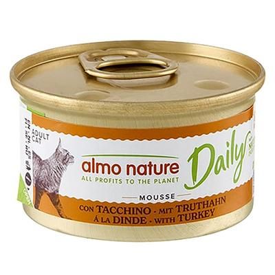 6x85g Mousse with Turkey Almo Nature Daily Menu Wet Cat Food