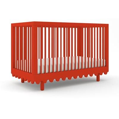 Oeuf Moss Crib - Red - Tomato