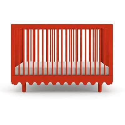 Oeuf Moss Crib - Red - Tomato