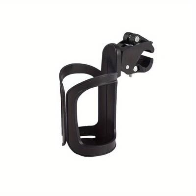 TEMU 360 Degree Rotating Cup Holder For Strollers, Bicycles, Mountain Bikes, And Wheelchairs - Anti-slip Bottle Rack For Convenient And Safe Use