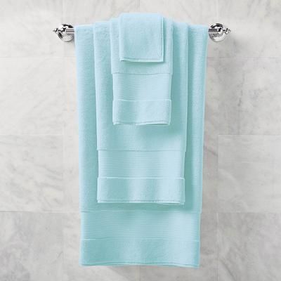 Set of 2 Washcloths - Crystal Blue, Washcloths in Crystal Blue - Frontgate Resort Collection™