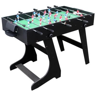 Calciobalilla pieghevole nero