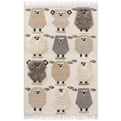 Tappeto bambino crema 160x230