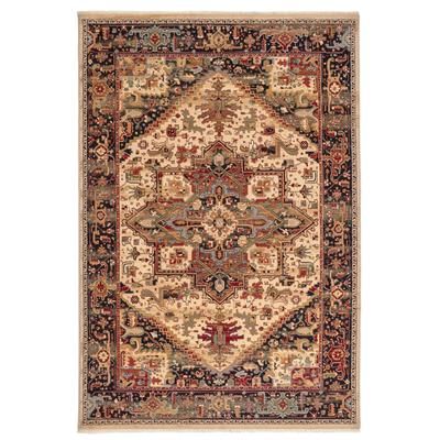 Tappeto orientale tessuto - con frange