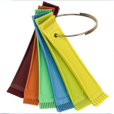 TEMU 6 Different Colors Fin Comb Set For Air Conditioner Coil Fin Comb Ring Straighten Evaporator Condensor