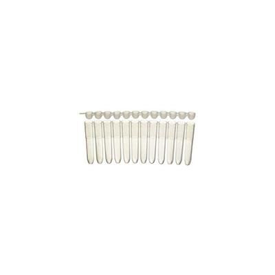 VWR 1.2mL Sample Library Tubes and Closures 3911-540-000 Tubes In 8 x 12 Racks 8-Well Tube Strips Case of 10