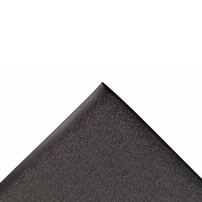 NoTrax 411R0436BL Sof-Tred Anti-Fatigue Floor Mat - 3' x 60', 9/16" Thick, Black