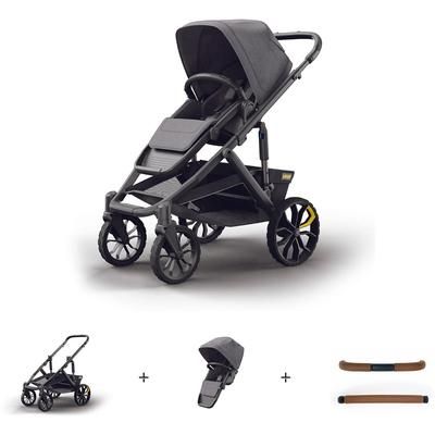 Veer Switch&Roll Luxe Single-to-Double Stroller Bundle with Leather Kit