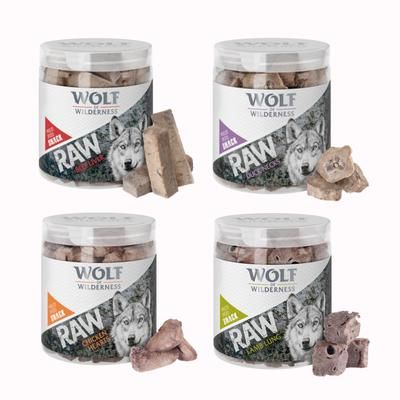 300g 4 Varieties Wolf of Wilderness Freeze-dried Dog Snacks