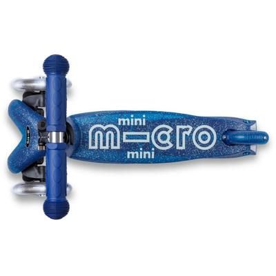 Micro Kickboard Micro Mini Glitter LED Scooter (2-5 years) - Galaxy Navy