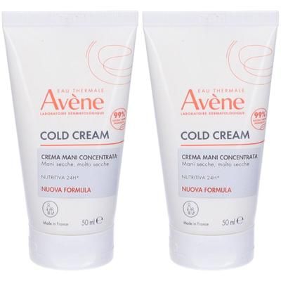 AVENE Cold Cream Mani 2x50 ml Crema