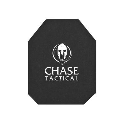 Chase Tactical S9 III++ Stand Alone Armor Plate Black CT-3S9-10x12-SC-SH