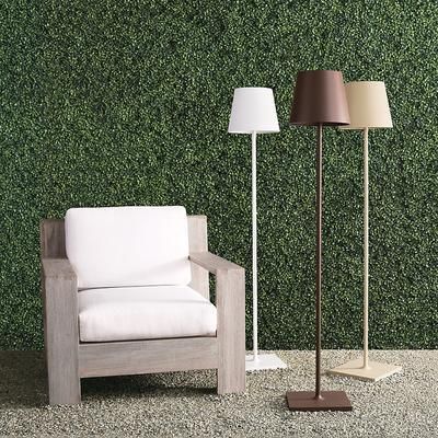 Spencer Indoor/Outdoor Cordless Rechargeable LED Floor Lamp - Espresso - Frontgate