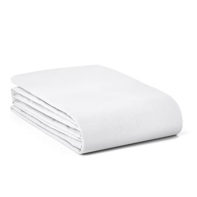 Mix and Match Flat Sheet by BrylaneHome in White (Size QUEEN)