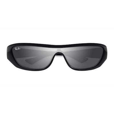 Unisex s geometric Black Eco Friendly,Plastic Prescription sunglasses - Eyebuydirect s Ray-Ban RB4431 Xan
