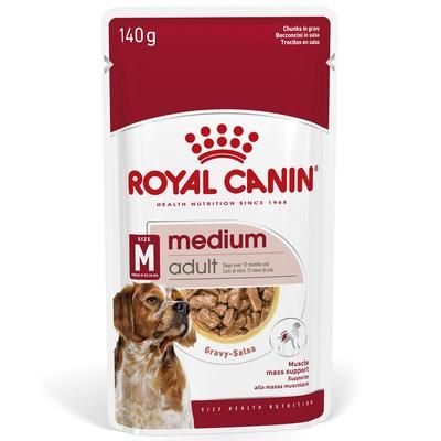 40x140g Adult Medium Royal Canin Wet Dog Food