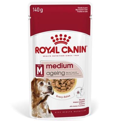 10x40g Ageing Medium Royal Canin Wet Dog Food