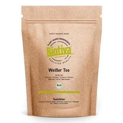 Biotiva Tè Bianco Pai Mu Tan Biologico 100 g