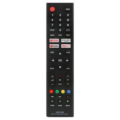 Télécommande universelle URC-1699 pour Samsung, L*G, Sony, Philips, Sharp, Panasonic, Toshiba, Hisense, Skyworth, Sanyo,Grundig