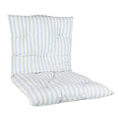 Eddon di cotone a strisce blu