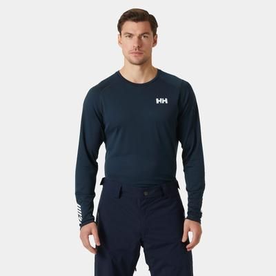 Helly Hansen Men's Lifa Active Crew Warm Base Layer Navy L