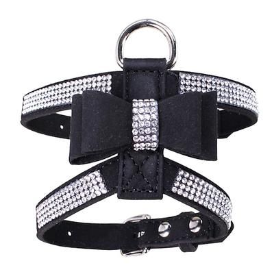 Prodotti per cani Conigli Prodotti per gatti Pettorine Gilè Gilè regolabile flessibile Esterno Marcia Strass 1 pc