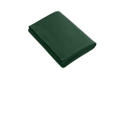 Port Authority BP60 Core Fleece Blanket in Forest Green size OSFA | Polyester