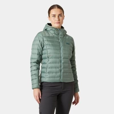 Helly Hansen Women's Verglas Hooded Down Jacket 2.0 Green L