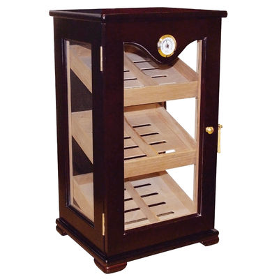 Desktop Vertical Display Humidor - 75 Cigar Capacity