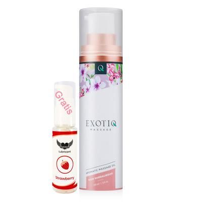 Exotiq - olio da massaggio con aroma di legno sandalo 100 ml