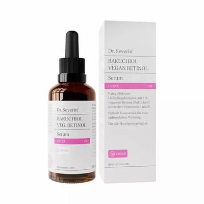 Dr. Severin® - Siero ultra vegano al retinolo Bakuchiol all'1%. 50 ml
