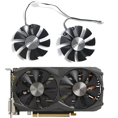 New GPU fan 4PIN 85MM GA91S2H DC 12V 0.35A suitable for ZOTAC GTX 950 AMP version, GTX 960 AMP version graphics card cooling fan