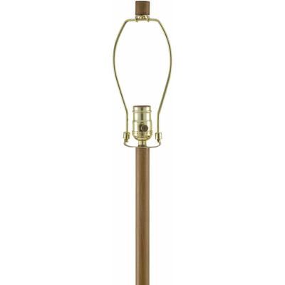 Sumiainen 63"H x 17"W x 17"D Rustic Dark Red/White/Metallic - Brass/Translucent Floor Lamp - Boutique Rugs