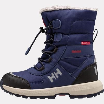 Helly Hansen Kid's JK Silverton Waterproof Boots Blue US Y3/EU 33