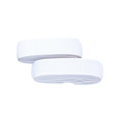 buttinette Ruban scratch, autocollant, blanc, largeur : 2 cm