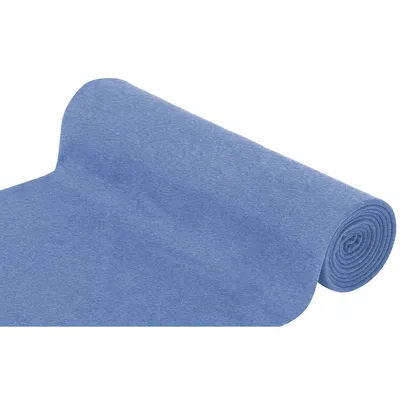 Tissu bord-côte "confort", bleu jeans/mélangé