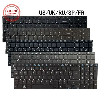 US/UK/RU/SP/FR/BR/AR Laptop Keyboard For ACER 8951/G Q5WV8 Q5WV1 P255-MP/MG For Gateway TMP455 CN7-791G 2508-C8UL V5WE2 Z5WE3