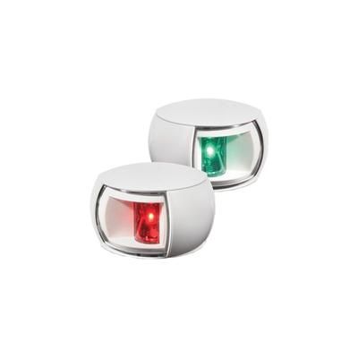 Hella Marine NaviLED Port / Starboard 2W LED Light w/ Housing Pair 2nm Clear Lens/White Housing 980520911
