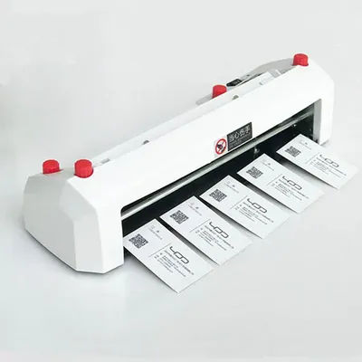 A4 size electric business card cutting machine SK316 90*54mm card size SK316 Heavy-duty fine-tuning